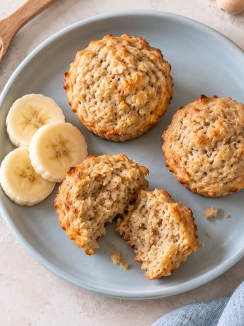 Banános-zabos muffin babáknak