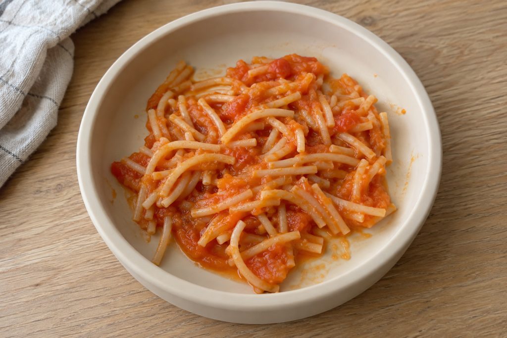 Paradicsomos-répás spagetti